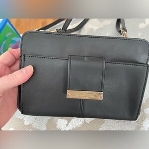 Spartina crossbody purse black.